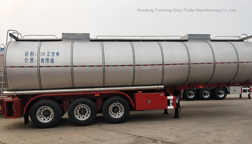 30000L Water Tanker Semi Trailer/Oil Tank Semi Trailer Fuel Tank Semi Trailer