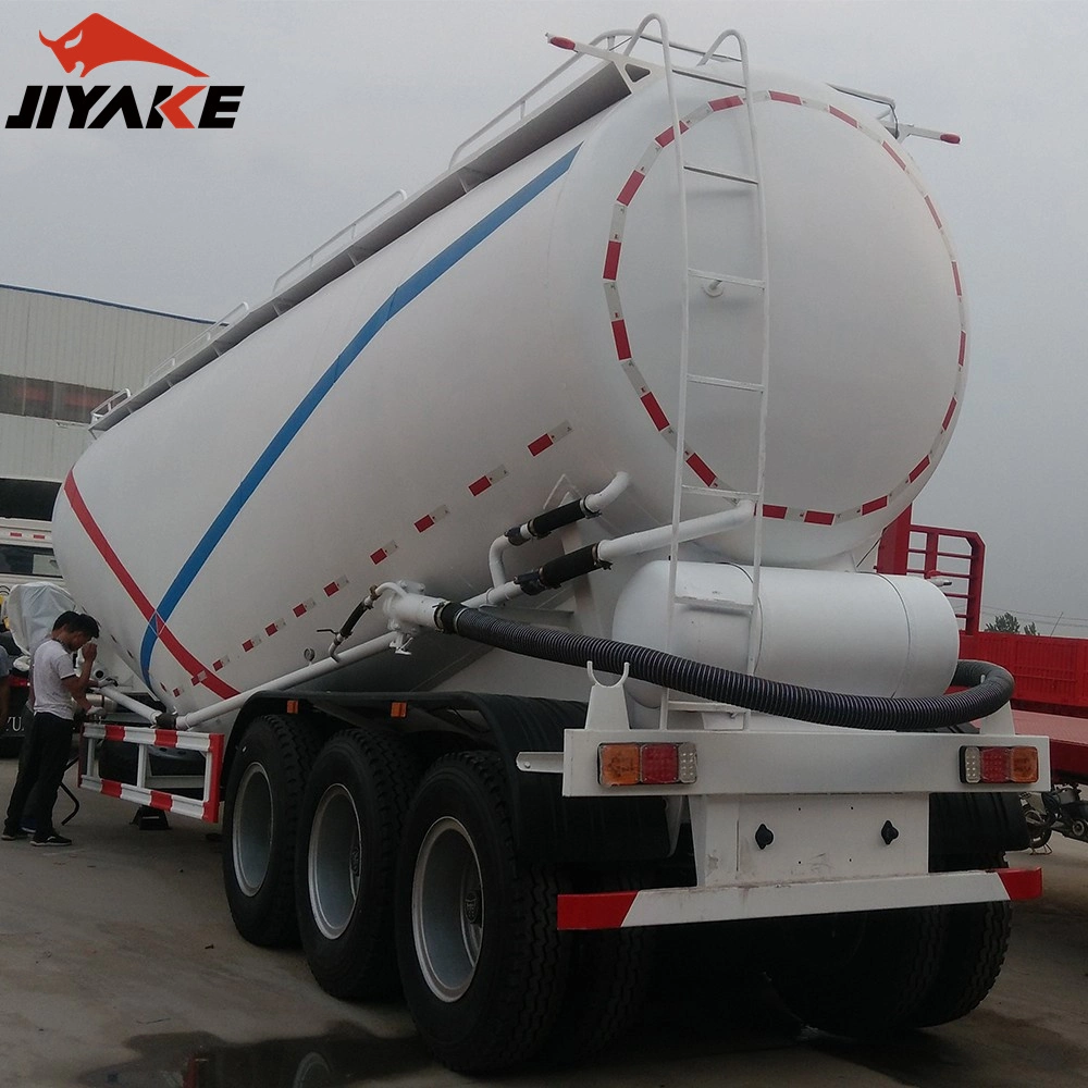 Low Price Tri Axles 40 Cbm Powder Tanker Fly Ash/Flour/Bulk Cement Tank Semi Trailer