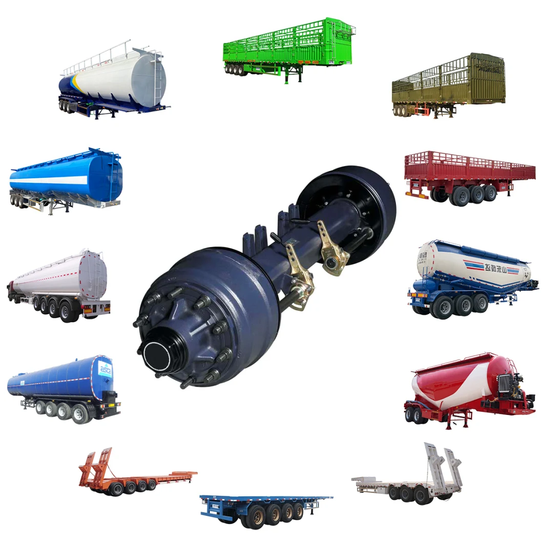 American Type Mechanical Suspension 2/3/4 Axles for Trailer and Semi-Trailer for Hotsale