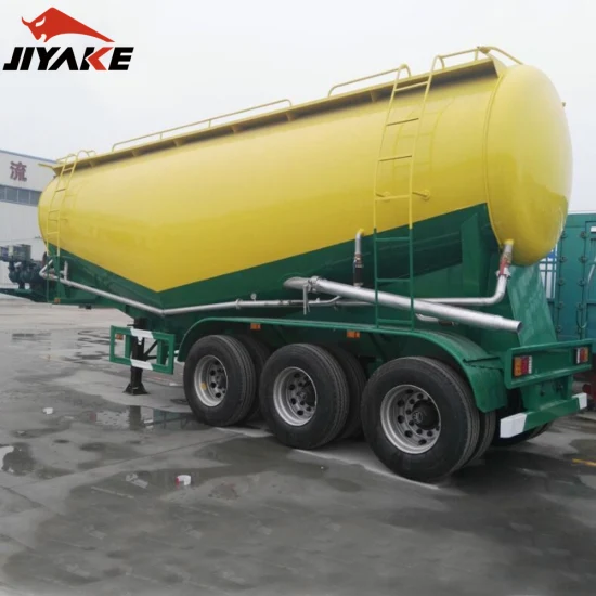 Tri-eixos de baixo preço 40 Cbm tanque de pólvora cinzas volantes/farinha/tanque de cimento a granel semi-reboque