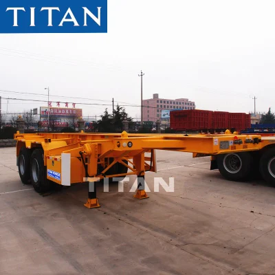 Semi-reboque especial para transferência de contêiner Titan Seaport